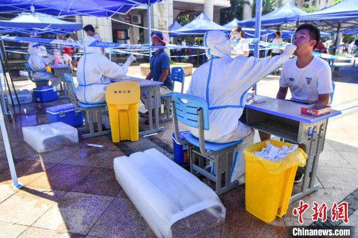 海口市7日进行城乡核酸检测