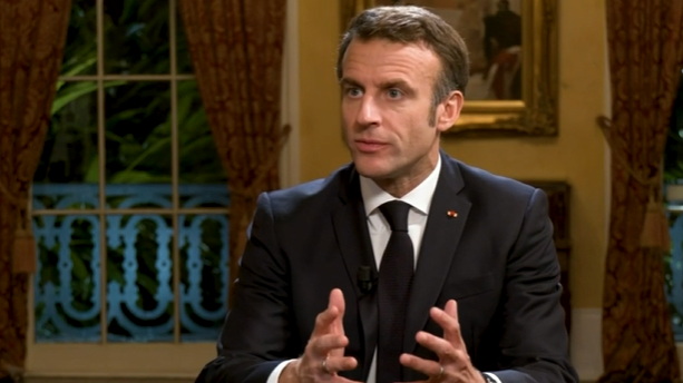 马克龙周日（4日）在法国一档电视节目中宣称，欧洲应思考如何向俄罗斯提供安全保障 ...