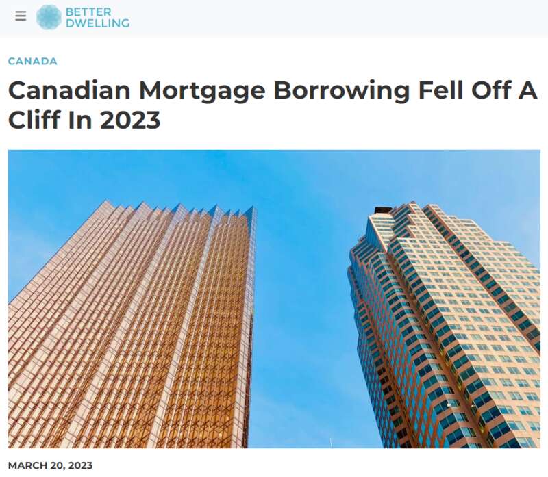 加拿大房地产市场的放缓波及抵押贷款市场