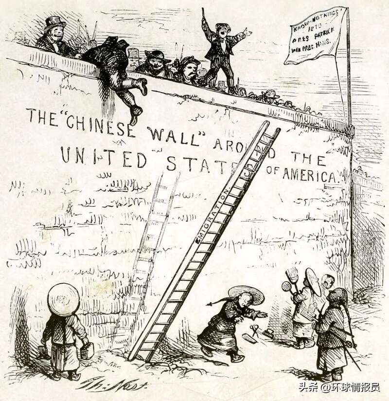 1870年的排华漫画